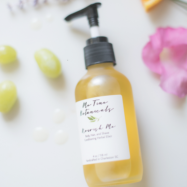 Me Time Botanicals Nourish Me Body Hair and Shave Oil