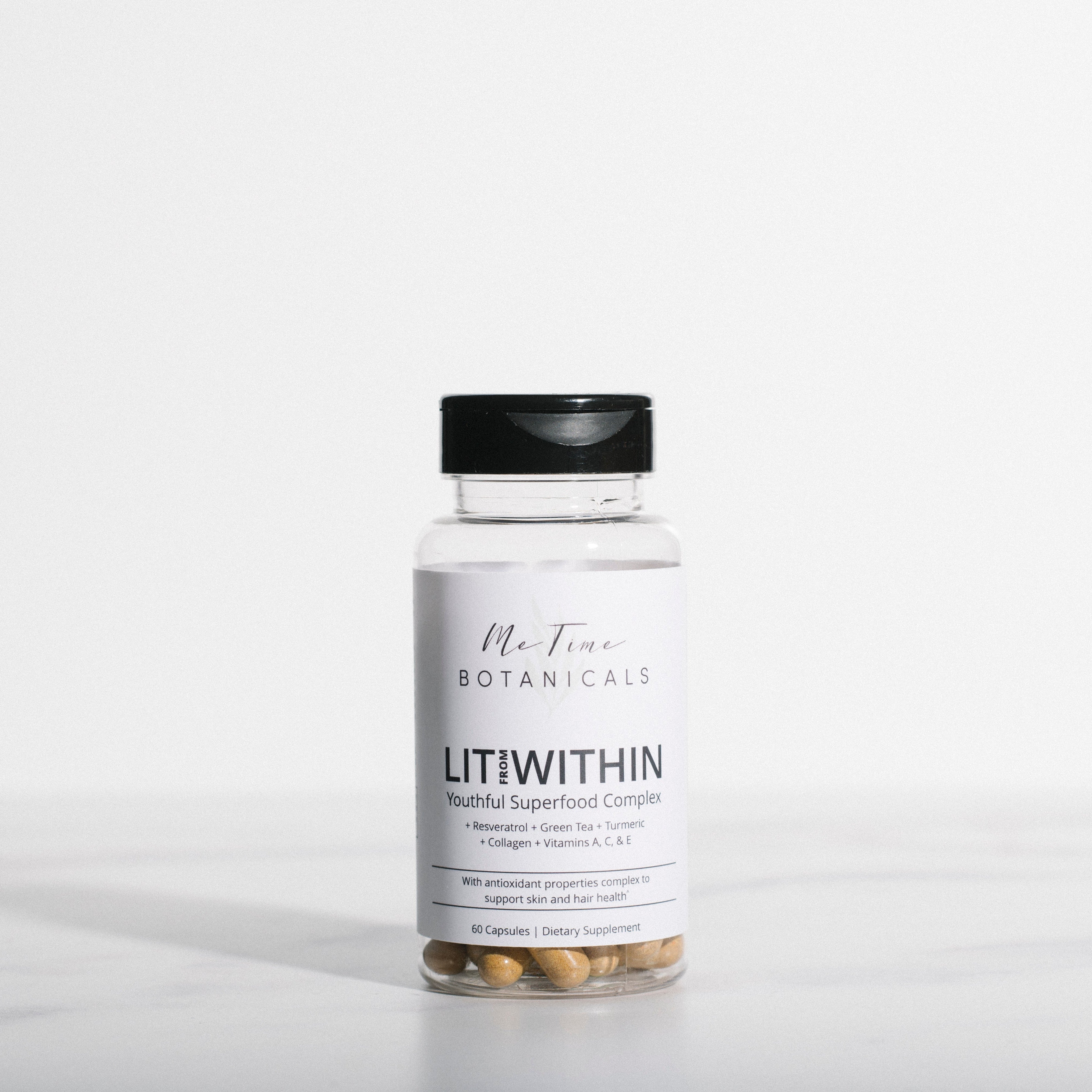 Bottle of Lutiwithin supplement on a white background