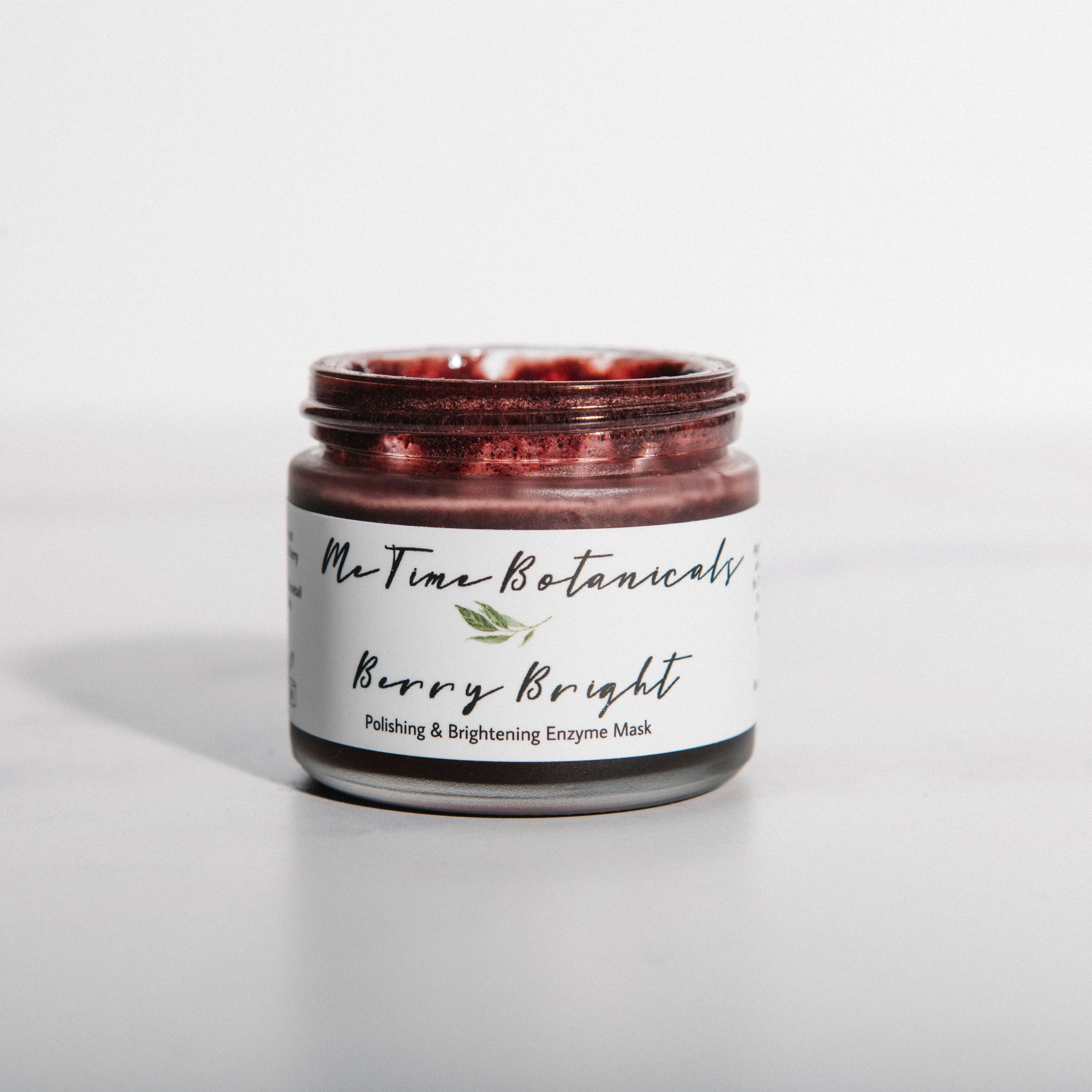 Jar of 'Berry Bright' product by 'My Time Botanicals' on a white background